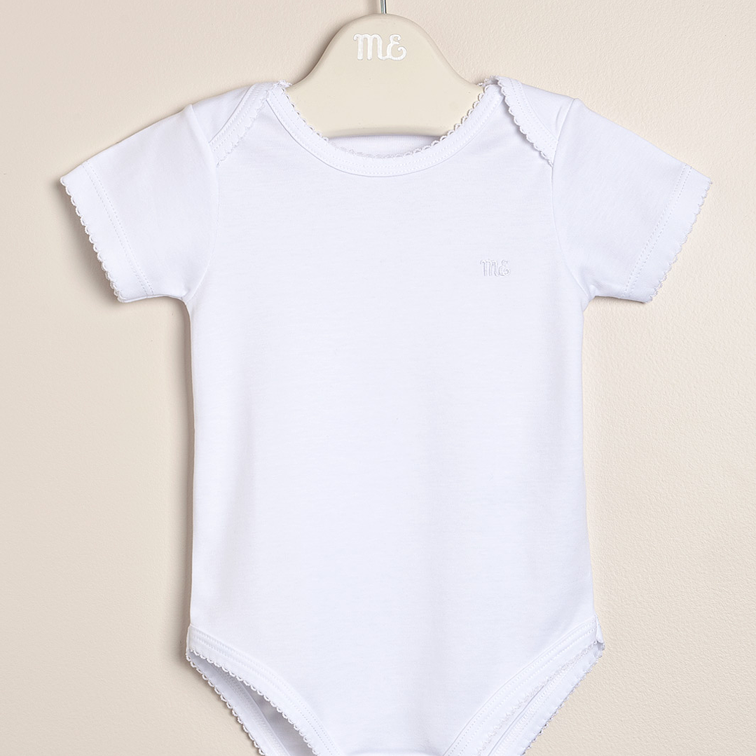 Short Sleeves Basic American Bodysuit 1