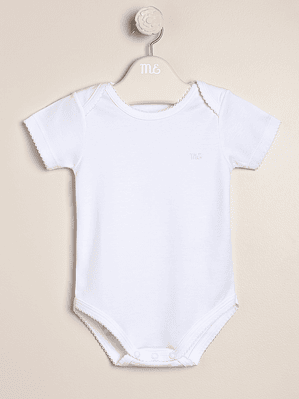 Short Sleeves Basic American Bodysuit
