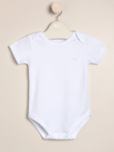 Short Sleeves Basic American Bodysuit