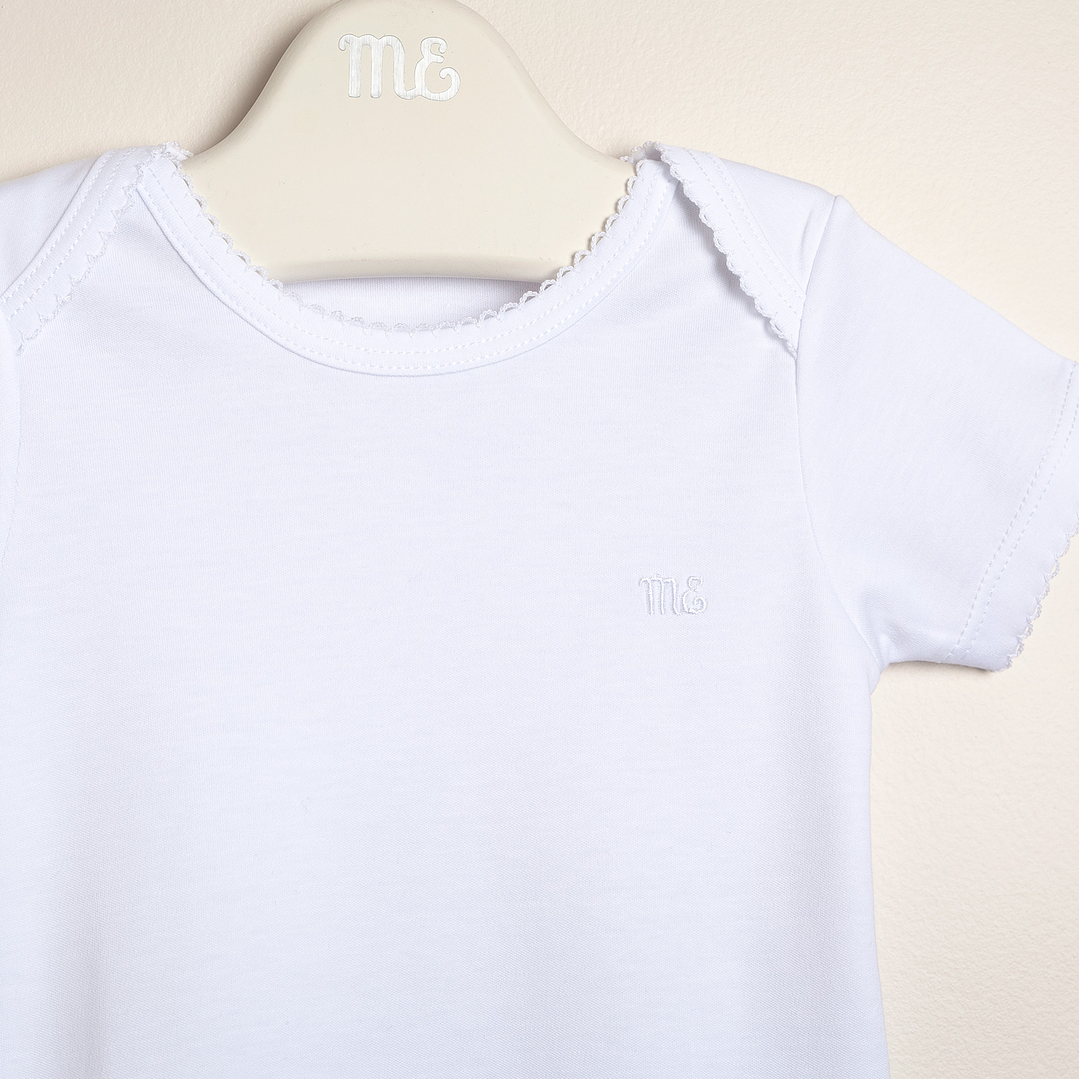 Short Sleeves Basic American Bodysuit 2