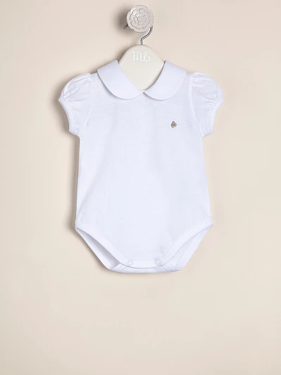 Jersey Cotton Jumpsuit with collar