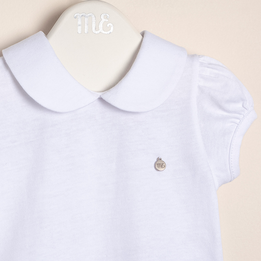 Jersey Cotton Jumpsuit with collar 2