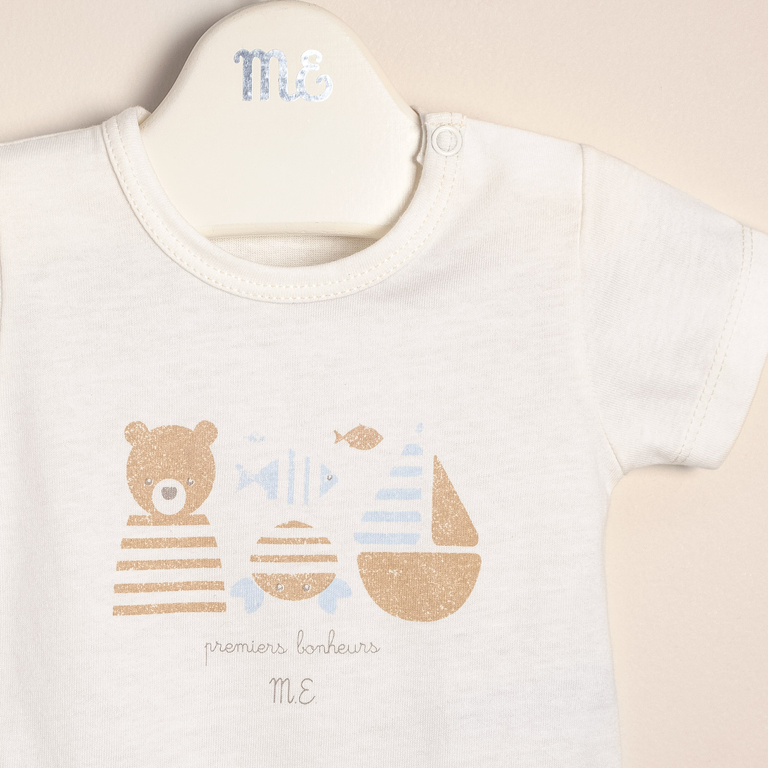 Sweet Bear Cotton printed Bodysuit 2