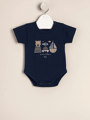 Sweet Bear Cotton printed Bodysuit