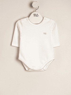 Pima Cotton Basic Long Sleeves Bodysuit
