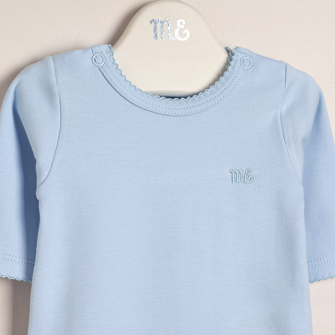 Pima Cotton Basic Long Sleeves Bodysuit 2