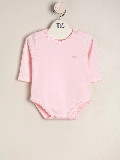 Pima Cotton Basic Long Sleeves Bodysuit