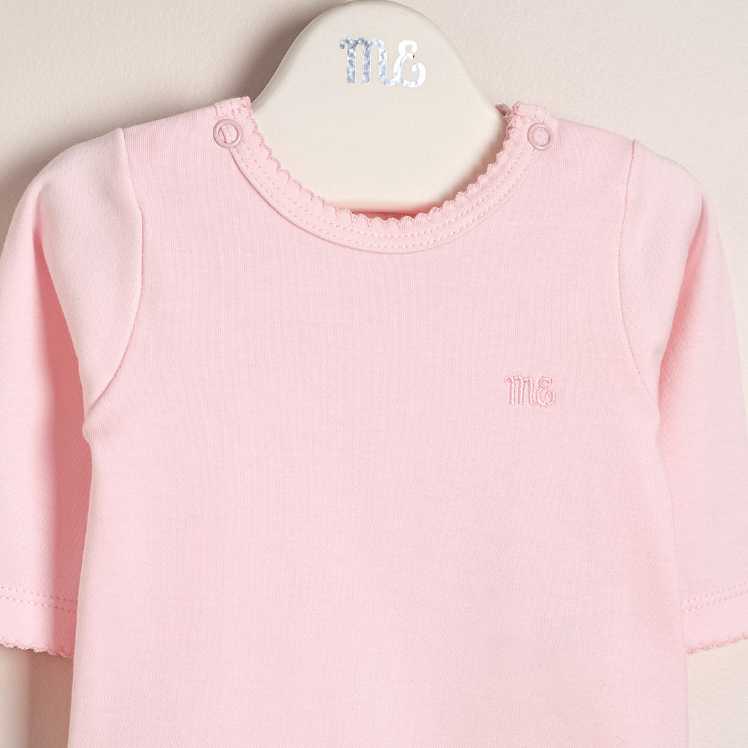 Pima Cotton Basic Long Sleeves Bodysuit 2