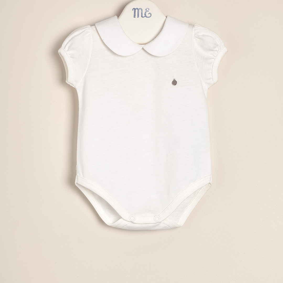 Jersey Cotton Jumpsuit with collar 1