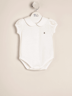 Jersey Cotton Jumpsuit with collar