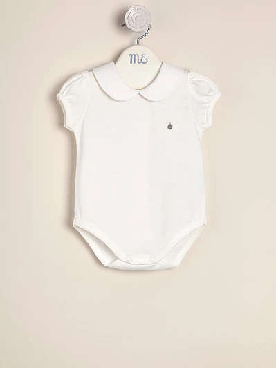 Jersey Cotton Jumpsuit with collar