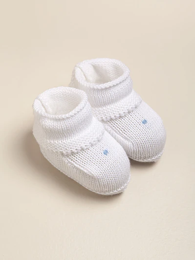 Hand embroidered Booties