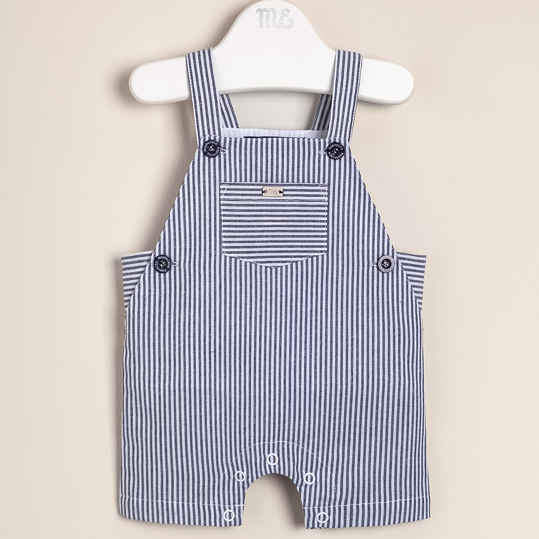 Overalls Poplin Striped Shark 1
