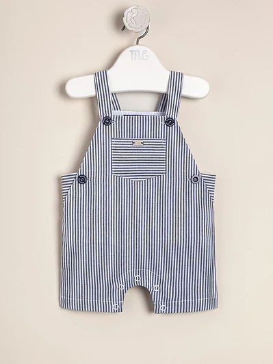 Overalls Poplin Striped Shark