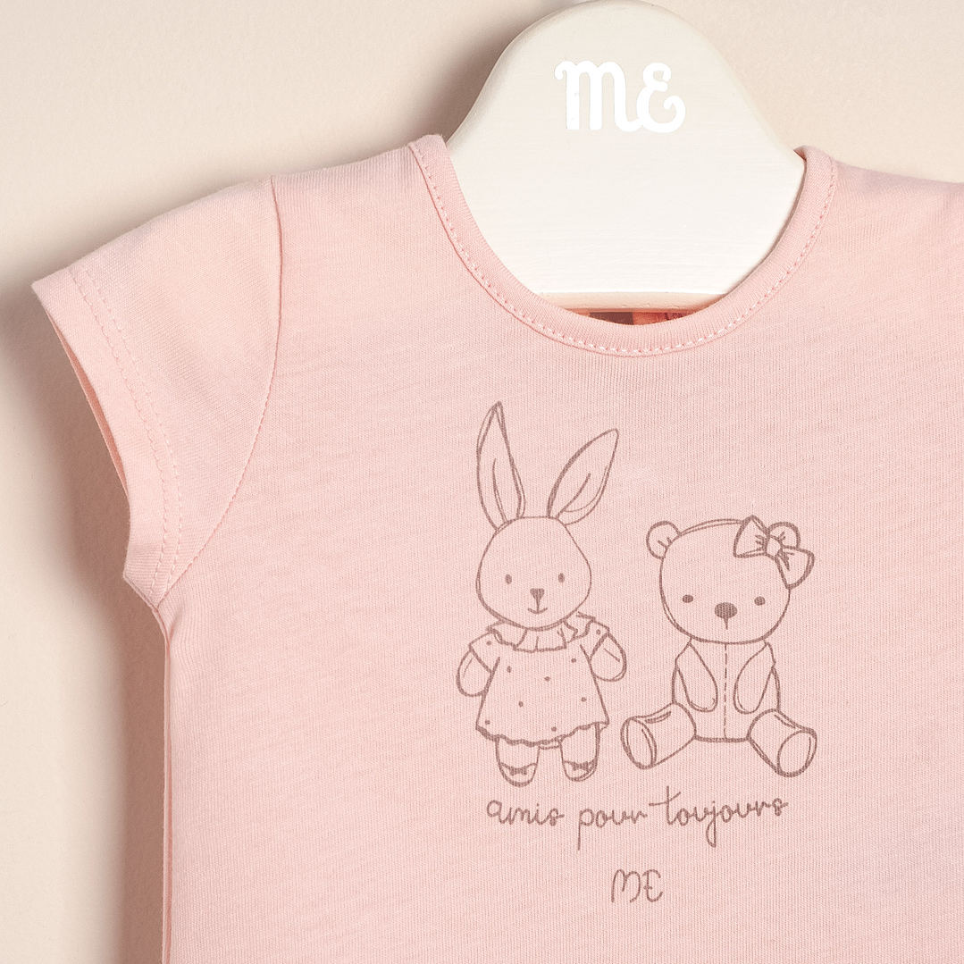 Amis Cotton Printed Bodysuit 2