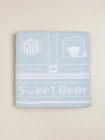 Bear Cotton Cover Blanket Sweet