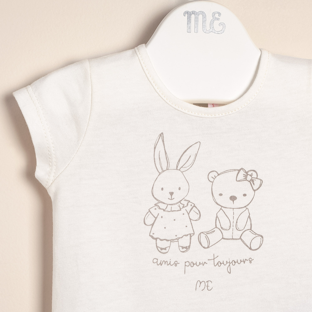 Amis Cotton Printed Bodysuit 2