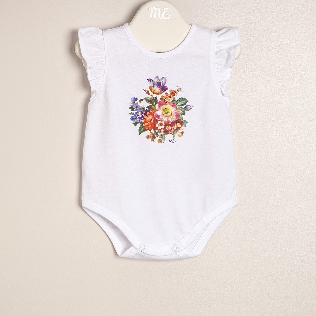 Printed Bodysuit Bouquet 1