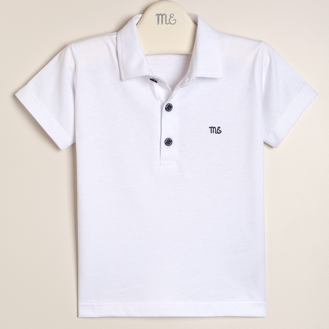 Lucas Top Cotton polo shirt with Logo 1