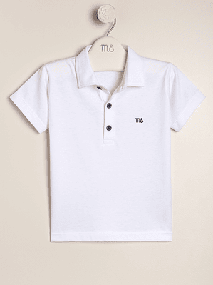 Lucas Top Cotton polo shirt with Logo