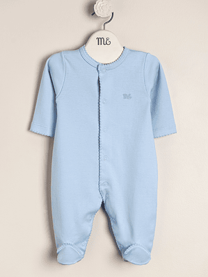 Pima Cotton Basic Open Front Jumpsuit 