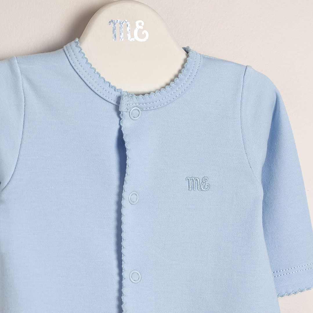 Pima Cotton Basic Open Front Jumpsuit  2