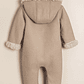 Winther Quilted pramsuit with faux fur - thumbnail 2