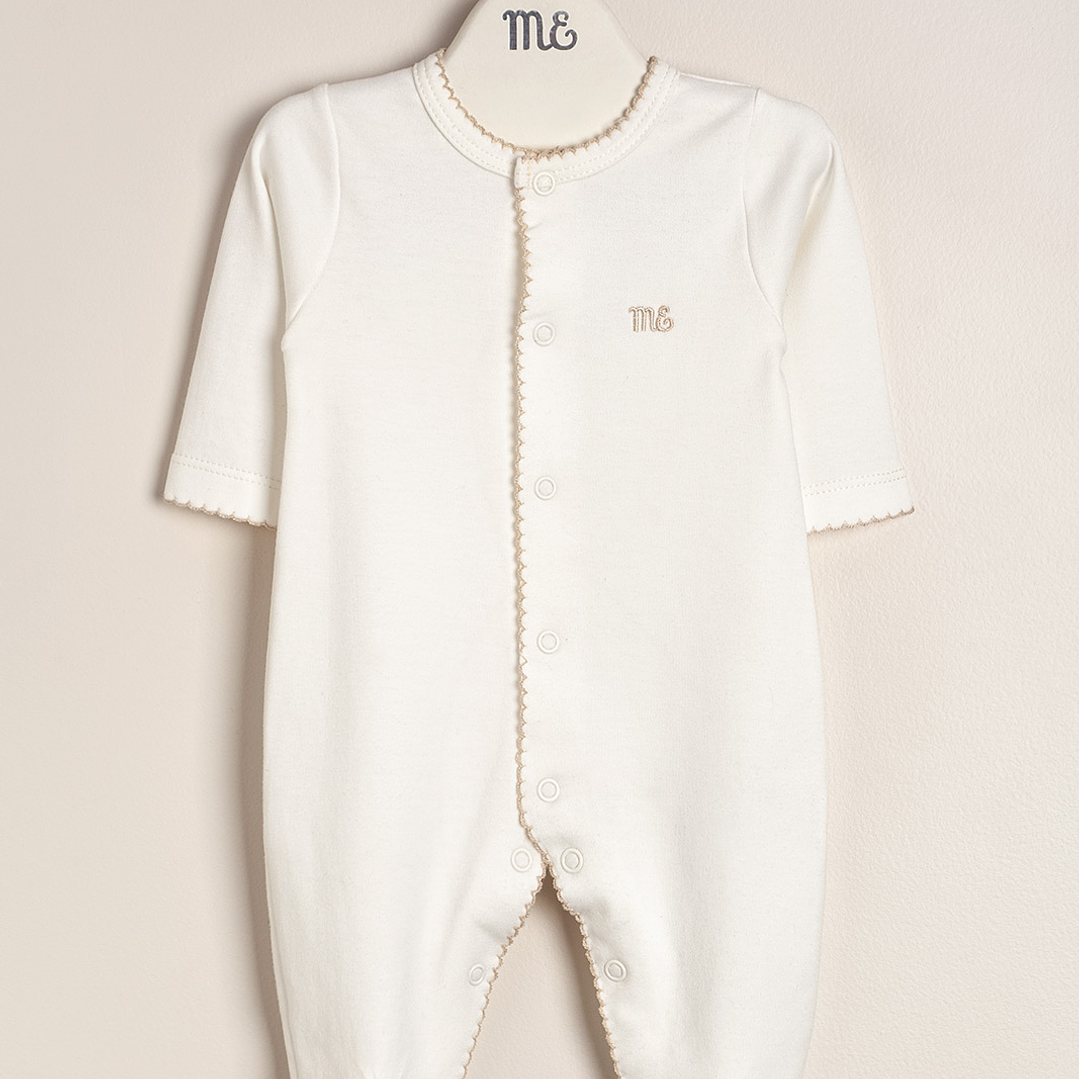 Pima Cotton Basic Open Front Jumpsuit  1