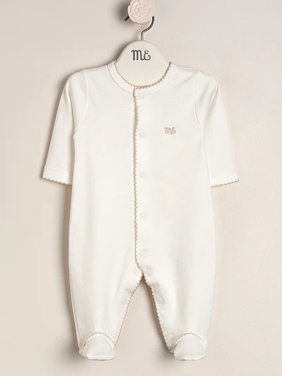 Pima Cotton Basic Open Front Jumpsuit 