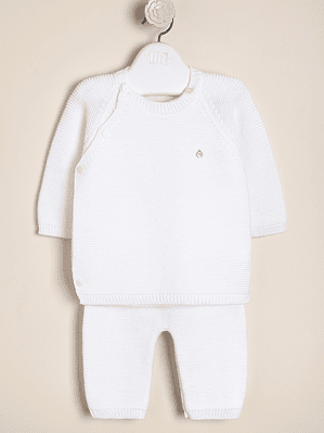 Wind Matching 2 piece Set Garter Stich