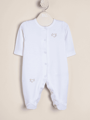 Pima Cotton Embroidered Jumpsuit origin Peru