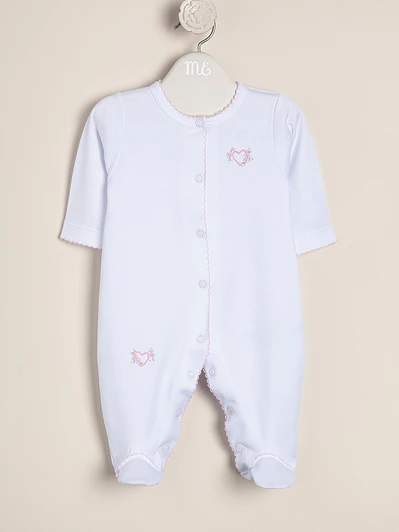 Pima Cotton Embroidered Jumpsuit origin Peru