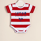 Striped Captain Print Bodysuit - thumbnail 1