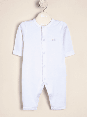 Front Open Premium Pima Cotton Jumpsuit