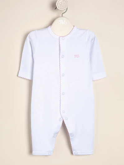 Front Open Premium Pima Cotton Jumpsuit