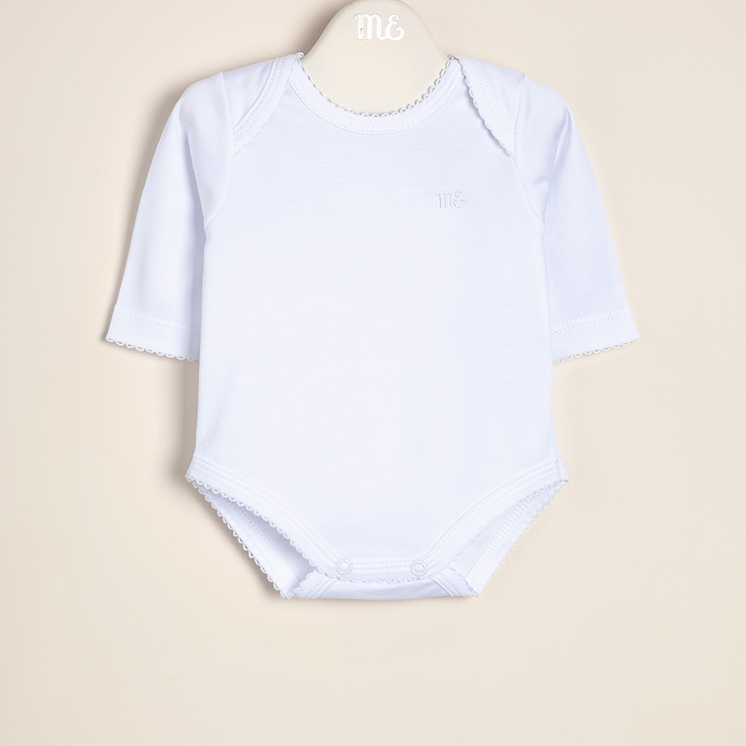 Long Sleeves Basic American Bodysuit 1