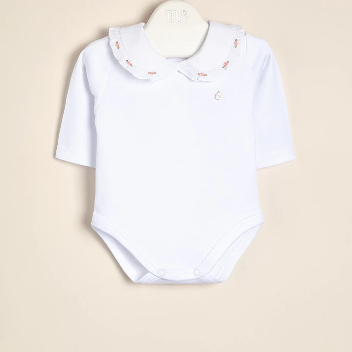 Body Lucile Interlock Embroidered collar roses  1