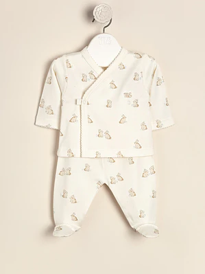Set Dou Dou Pima Beige Rabbits 