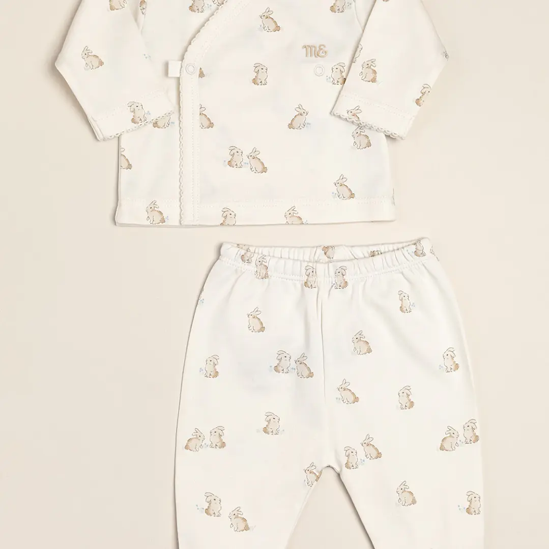 Set Dou Dou Pima Beige Rabbits  3