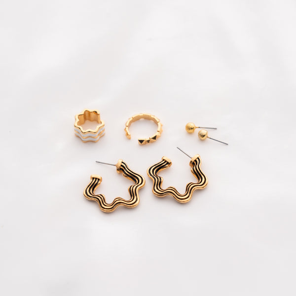 Set Aretes Sintonia