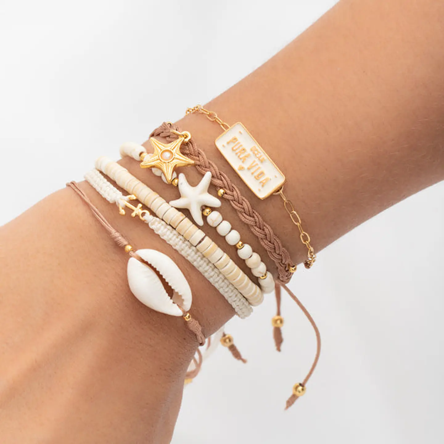 Set Pulsera x6 Pura Vida 1