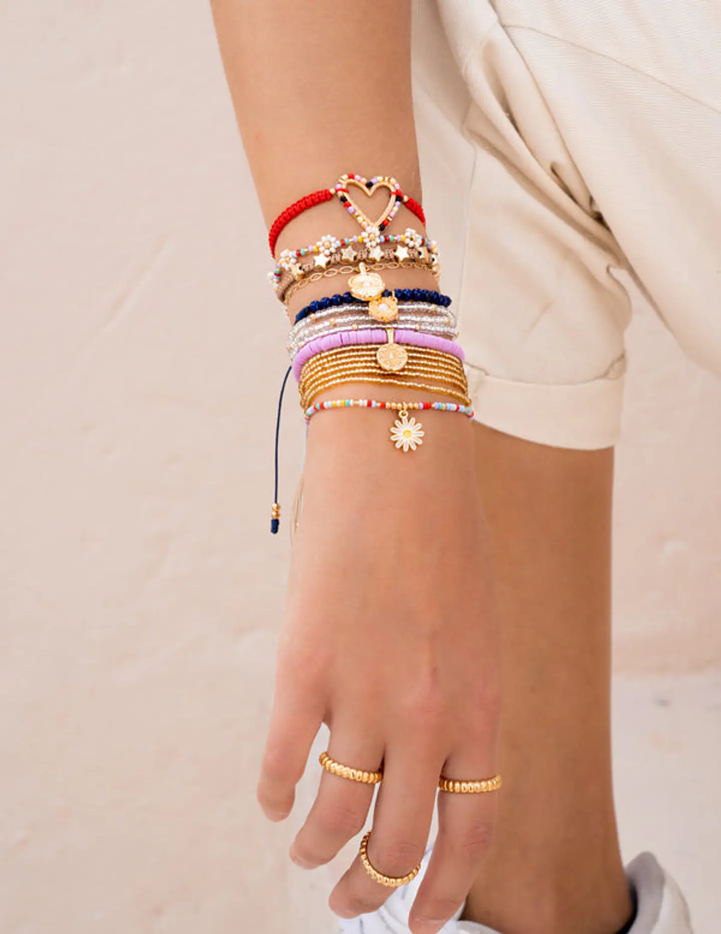 Set Pulseras x5 Mini Mandalas 2