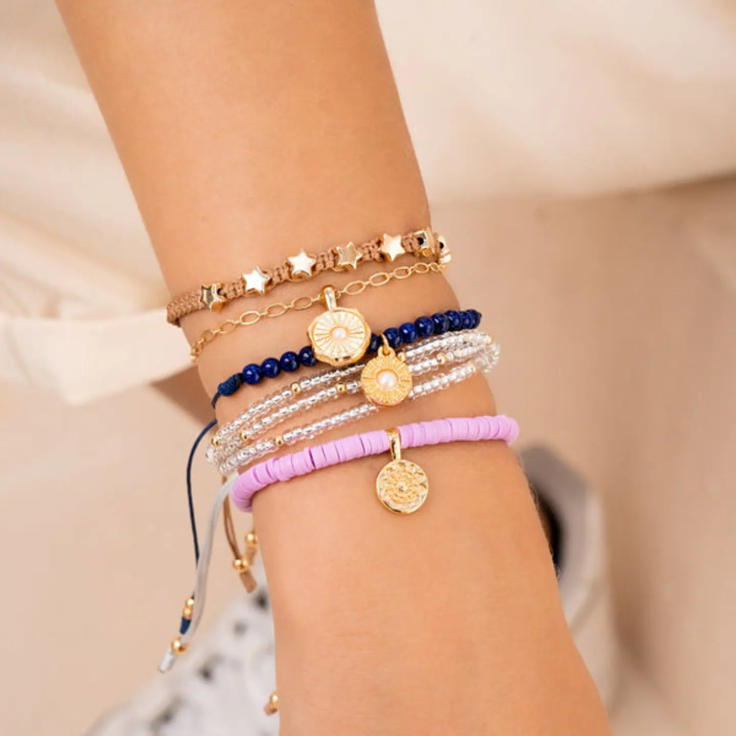 Set Pulseras x5 Mini Mandalas 1