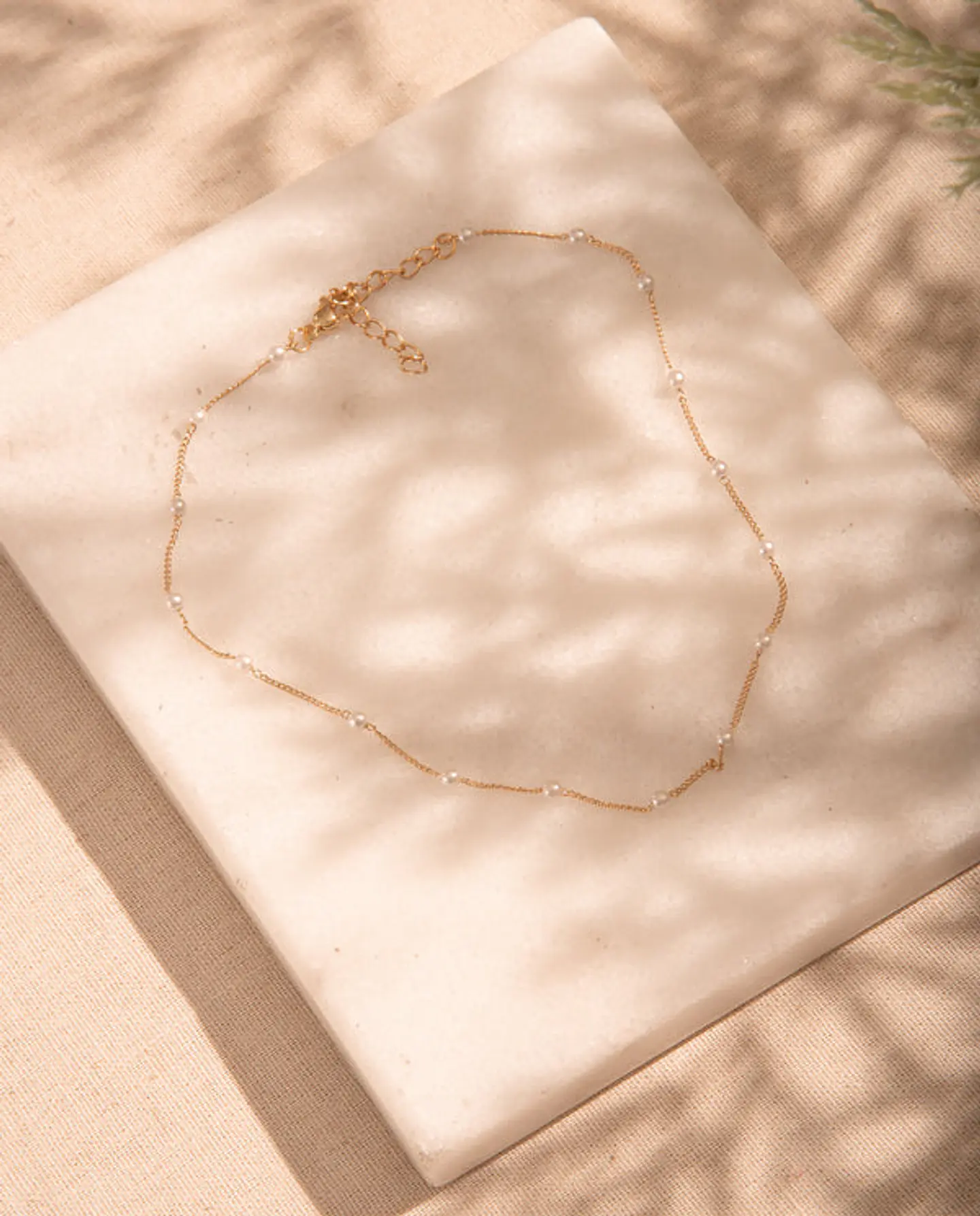 Cadena Choker Perlas 1