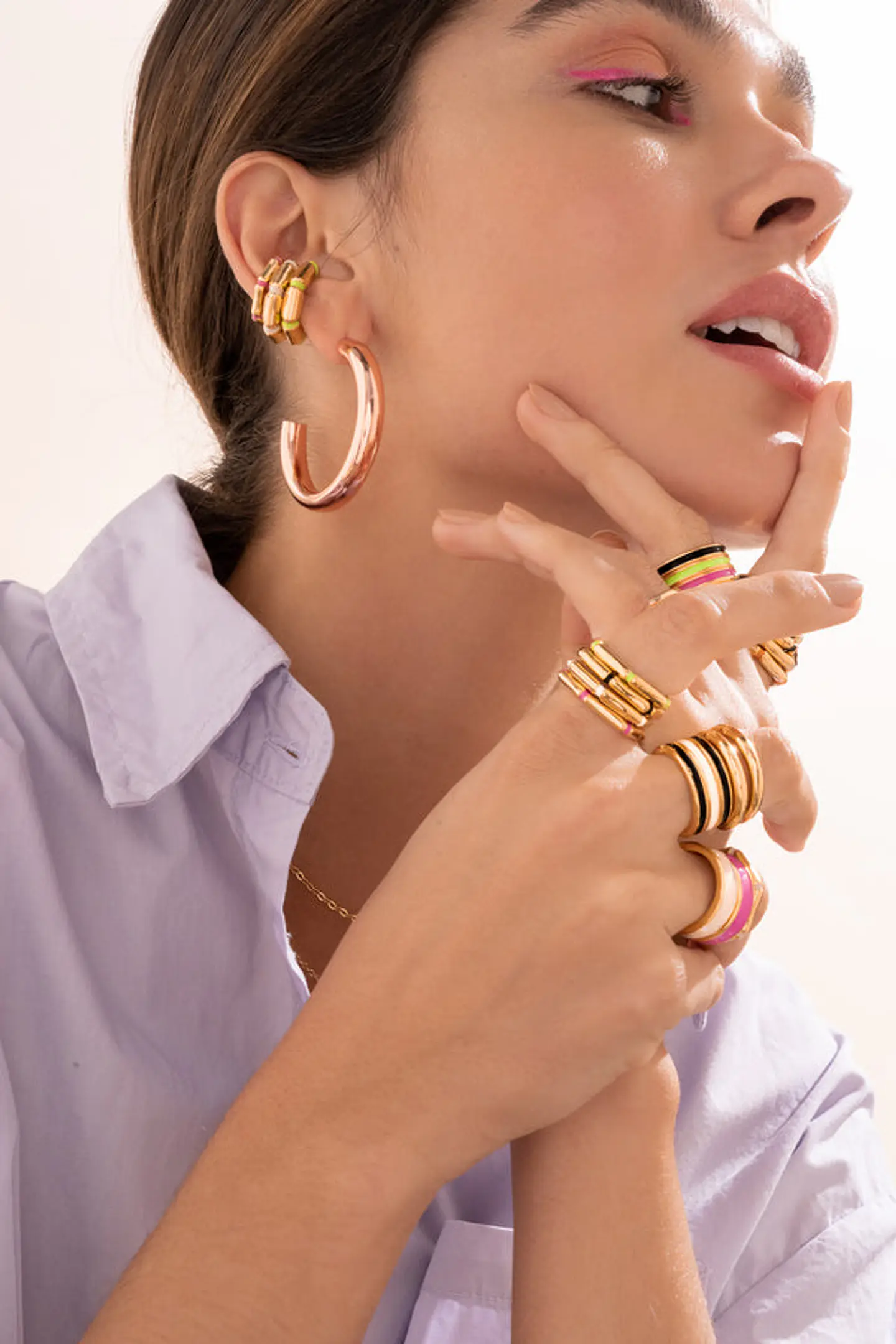 Set Anillos x3 Bone  2