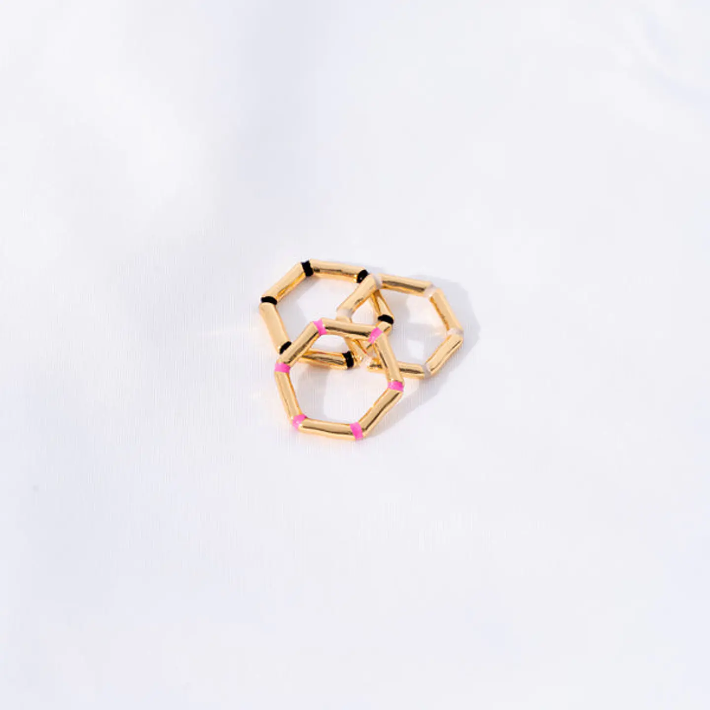 Set Anillos x3 Bone  4