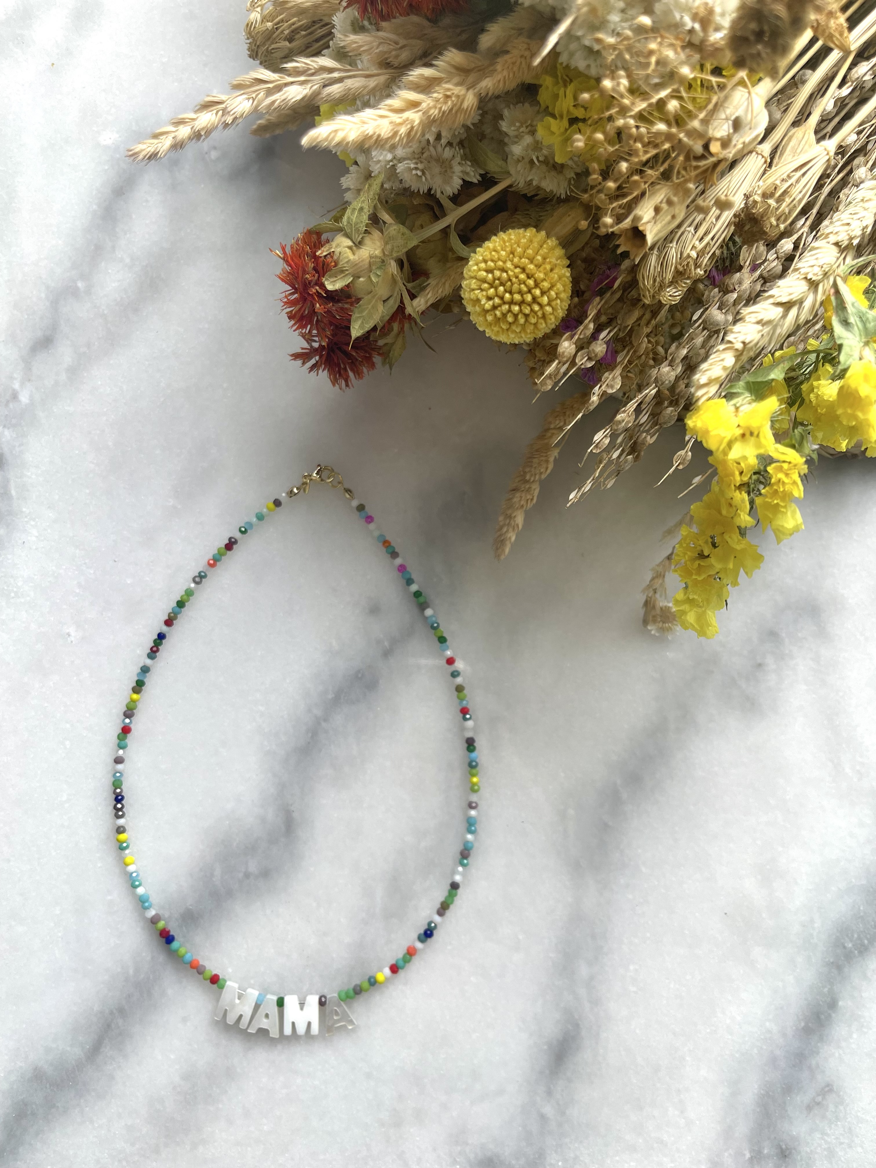 Collar "Mamá" Multicolor
