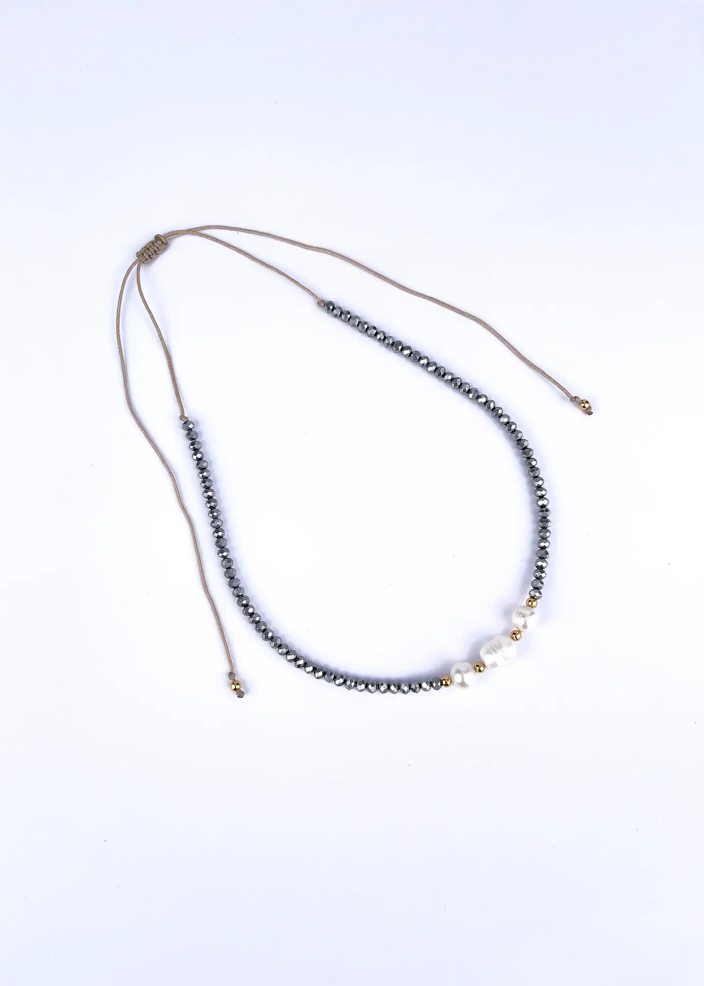 Collar Cristal Gris 2