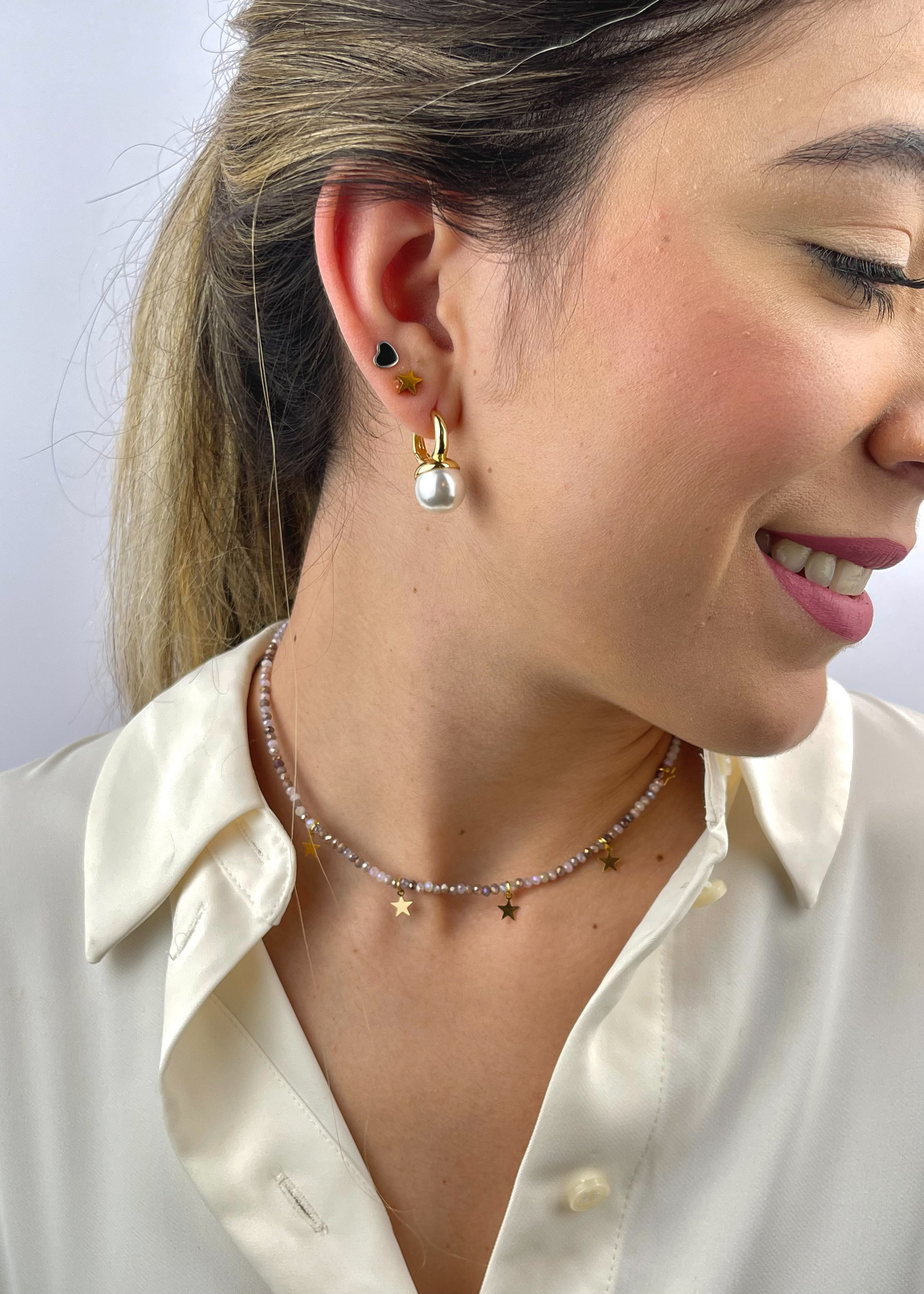 Collar Cristal Estrellas