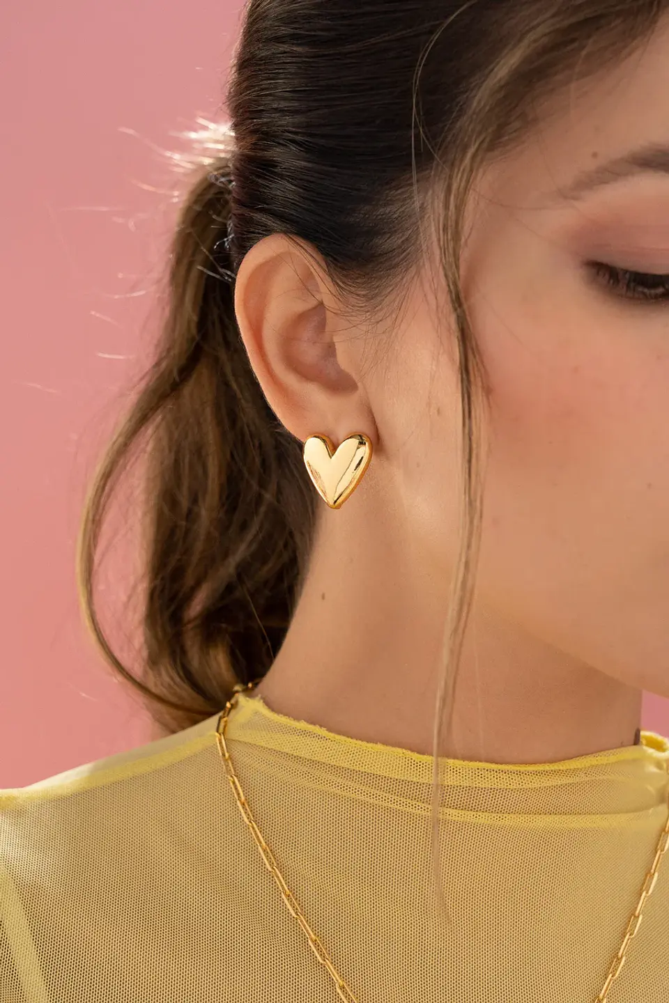 Set Collar + Aros Corazon 2